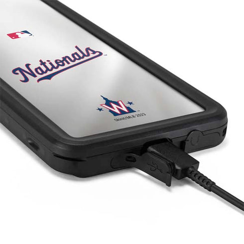 MLB Washington Nationals Home Jersey Galaxy S20 Waterproof Case