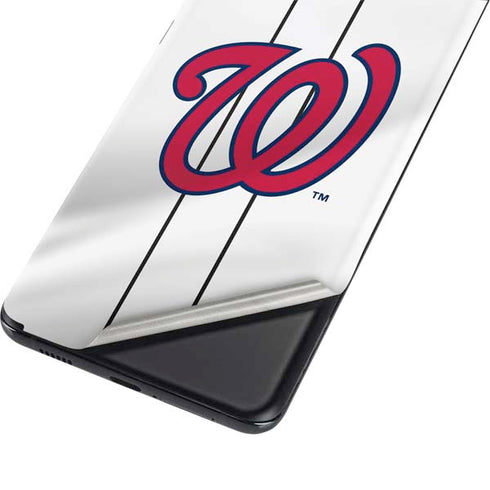 MLB Washington Nationals Home Jersey Galaxy S21 5G Skin