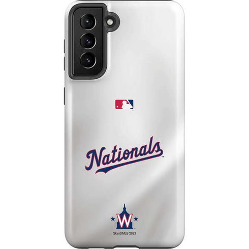 MLB Washington Nationals Home Jersey Galaxy S21 FE Pro Case