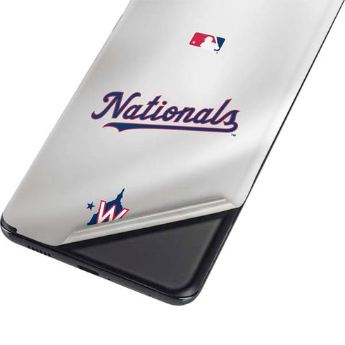MLB Washington Nationals Home Jersey Galaxy S21 Plus 5G Skin