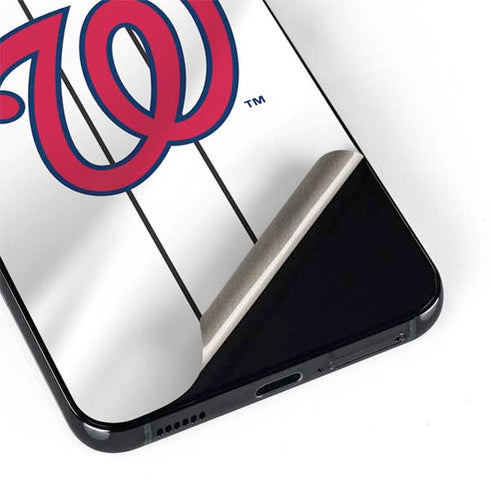 MLB Washington Nationals Home Jersey Galaxy S22 Plus Skin