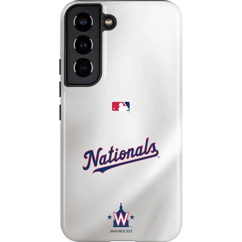 MLB Washington Nationals Home Jersey Galaxy S22 Pro Case