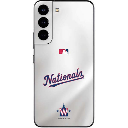 MLB Washington Nationals Home Jersey Galaxy S22 Skin