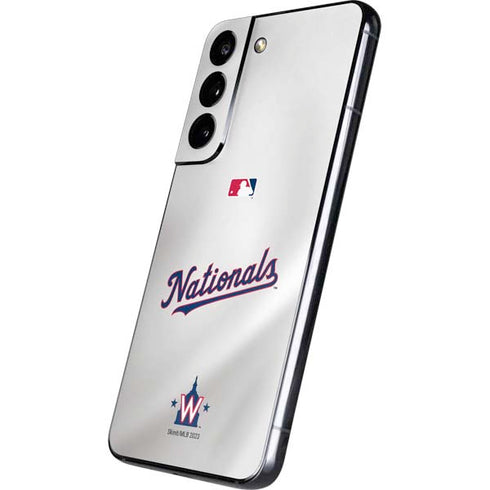 MLB Washington Nationals Home Jersey Galaxy S22 Skin