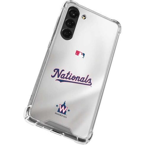 MLB Washington Nationals Home Jersey Galaxy S23 Plus Clear Case