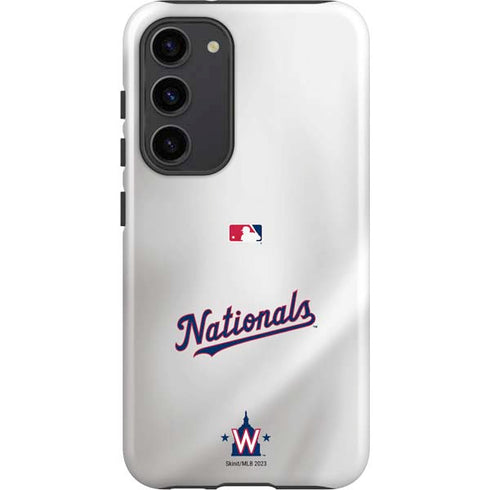 MLB Washington Nationals Home Jersey Galaxy S23 Plus Pro Case
