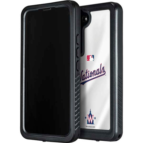 MLB Washington Nationals Home Jersey Galaxy S23 Plus Waterproof Case