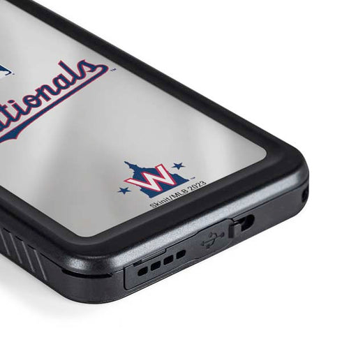 MLB Washington Nationals Home Jersey Galaxy S23 Plus Waterproof Case