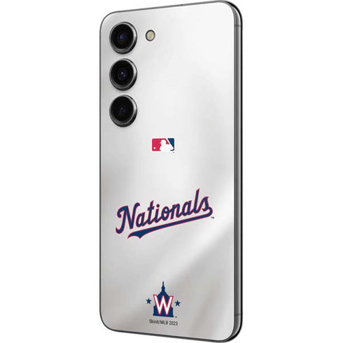 MLB Washington Nationals Home Jersey Galaxy S23 Skin