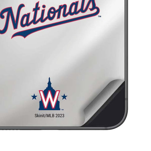 MLB Washington Nationals Home Jersey Galaxy S23 Skin