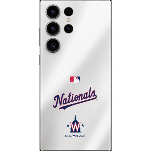 MLB Washington Nationals Home Jersey Galaxy S23 Ultra Skin