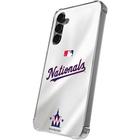 MLB Washington Nationals Home Jersey Galaxy S24 Plus Clear Case