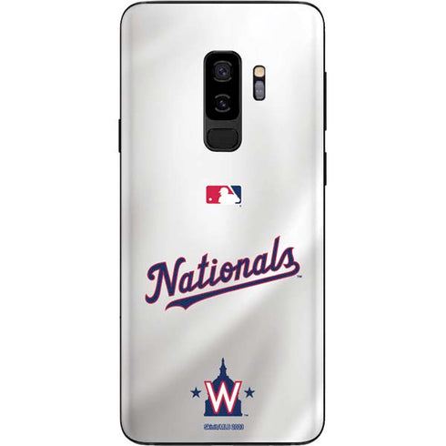 MLB Washington Nationals Home Jersey Galaxy S9 Plus Skin