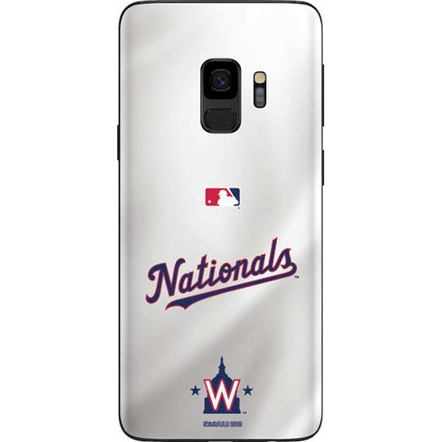MLB Washington Nationals Home Jersey Galaxy S9 Skin