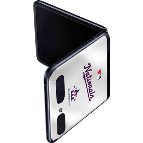 MLB Washington Nationals Home Jersey Galaxy Z Flip Skin