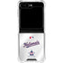 MLB Washington Nationals Home Jersey Galaxy Z Flip5 5G Clear Case