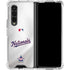 MLB Washington Nationals Home Jersey Galaxy Z Fold4 5G Clear Case