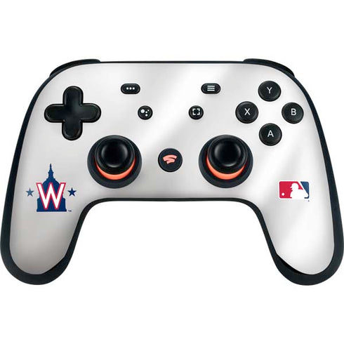 MLB Washington Nationals Home Jersey Google Stadia Controller Skin