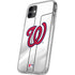 MLB Washington Nationals Home Jersey iPhone 11 Clear Case