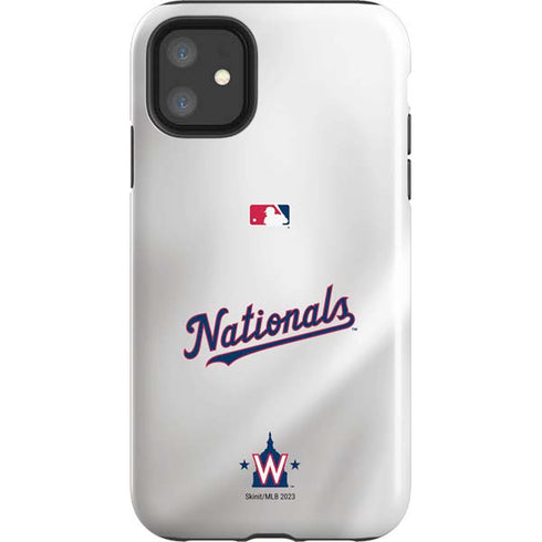 MLB Washington Nationals Home Jersey iPhone 11 Impact Case