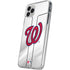 MLB Washington Nationals Home Jersey iPhone 11 Pro Clear Case