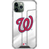 MLB Washington Nationals Home Jersey iPhone 11 Pro Max Clear Case