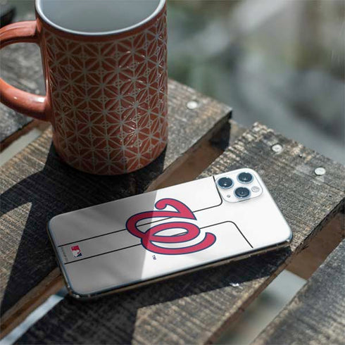 MLB Washington Nationals Home Jersey iPhone 11 Pro Max Skin