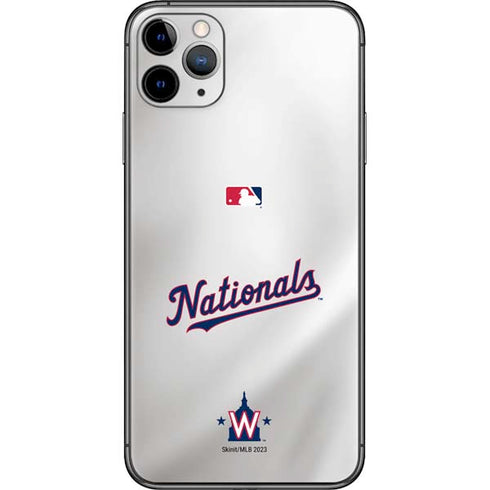 MLB Washington Nationals Home Jersey iPhone 11 Pro Max Skin