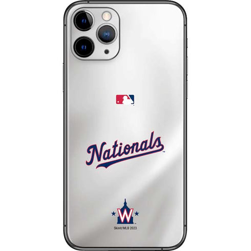 MLB Washington Nationals Home Jersey iPhone 11 Pro Skin