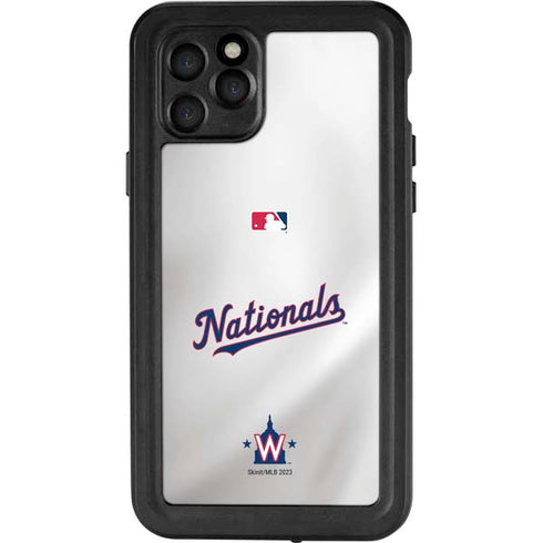 MLB Washington Nationals Home Jersey iPhone 11 Pro Waterproof Case