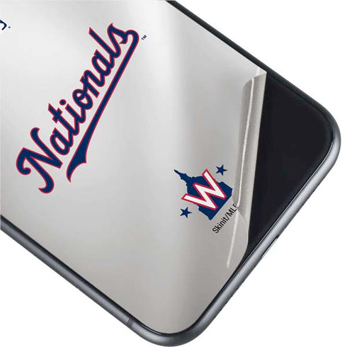 MLB Washington Nationals Home Jersey iPhone 11 Skin
