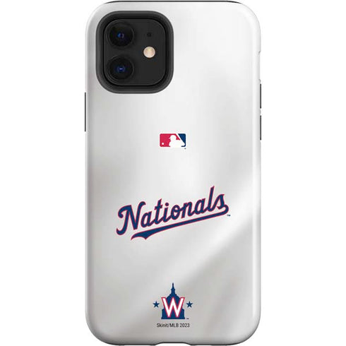 MLB Washington Nationals Home Jersey iPhone 12 Impact Case