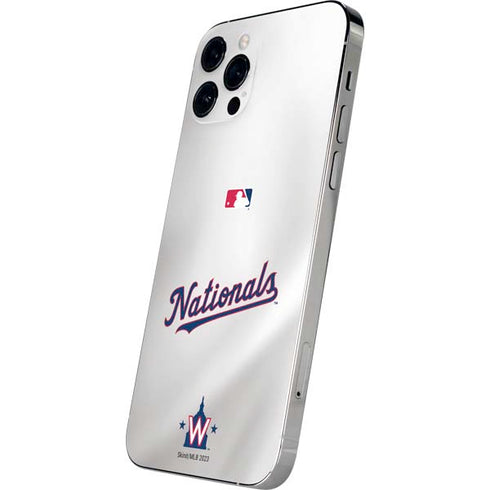 MLB Washington Nationals Home Jersey iPhone 12 Pro Skin