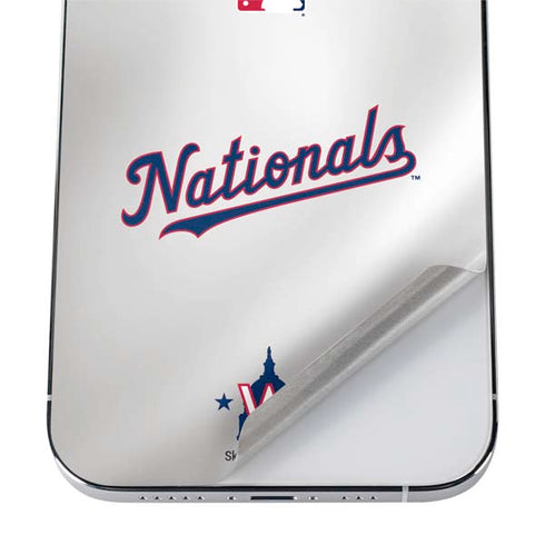 MLB Washington Nationals Home Jersey iPhone 12 Pro Skin