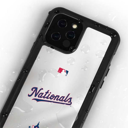 MLB Washington Nationals Home Jersey iPhone 12 Pro Waterproof Case