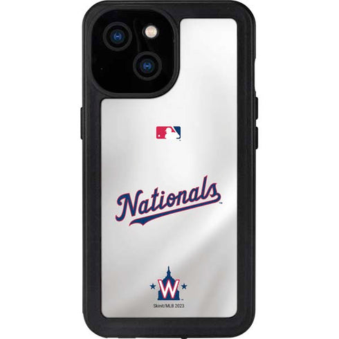 MLB Washington Nationals Home Jersey iPhone 13 Mini Waterproof Case