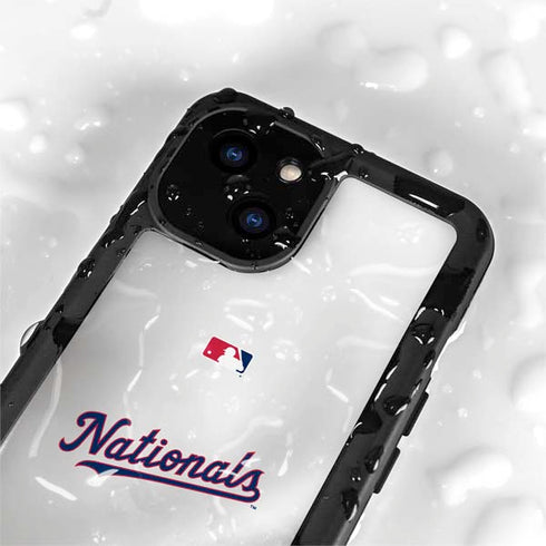 MLB Washington Nationals Home Jersey iPhone 13 Mini Waterproof Case