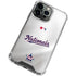 MLB Washington Nationals Home Jersey iPhone 13 Pro Max Clear Case