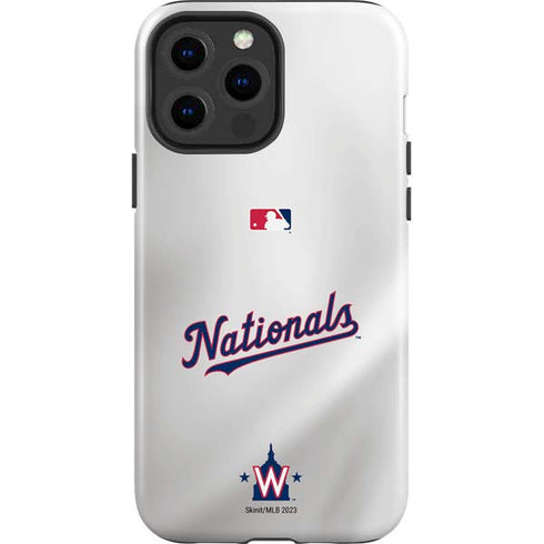 MLB Washington Nationals Home Jersey iPhone 13 Pro Max Impact Case