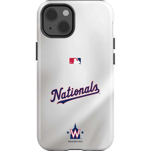 MLB Washington Nationals Home Jersey iPhone 15 Impact Case