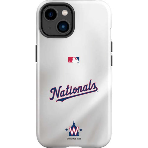 MLB Washington Nationals Home Jersey iPhone 15 Plus Impact Case
