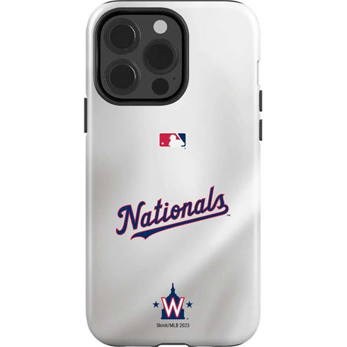 MLB Washington Nationals Home Jersey iPhone 15 Pro Impact Case