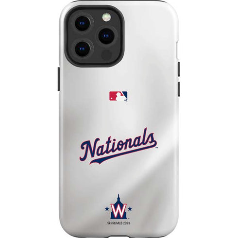 MLB Washington Nationals Home Jersey iPhone 15 Pro Max Impact Case