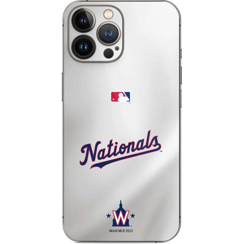 MLB Washington Nationals Home Jersey iPhone 14 Pro Max Skin