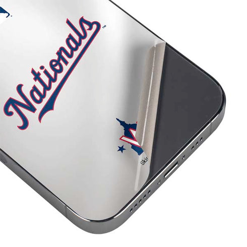 MLB Washington Nationals Home Jersey iPhone 14 Pro Max Skin