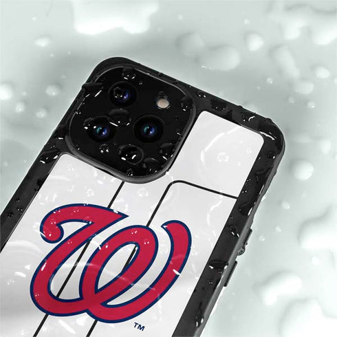 MLB Washington Nationals Home Jersey iPhone 14 Pro Max Waterproof Case