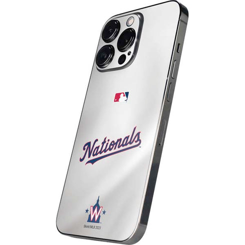 MLB Washington Nationals Home Jersey iPhone 14 Pro Skin