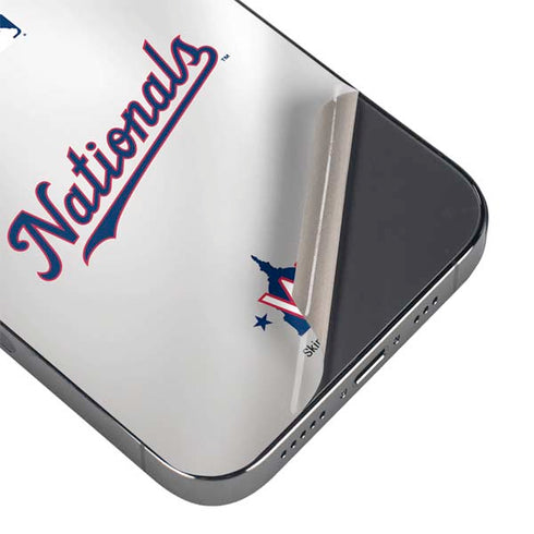 MLB Washington Nationals Home Jersey iPhone 14 Pro Skin