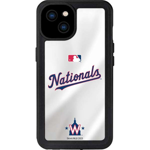 MLB Washington Nationals Home Jersey iPhone 15 Plus Waterproof Case
