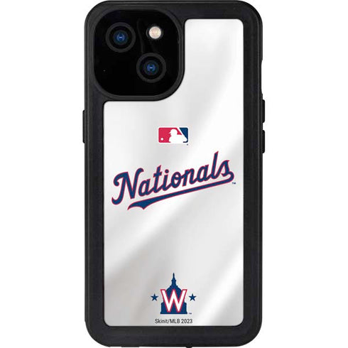 MLB Washington Nationals Home Jersey iPhone 15 Waterproof Case